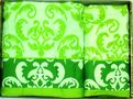 Комплект полотенец Адель зеленый 70х140-1шт., 50х100-1шт.